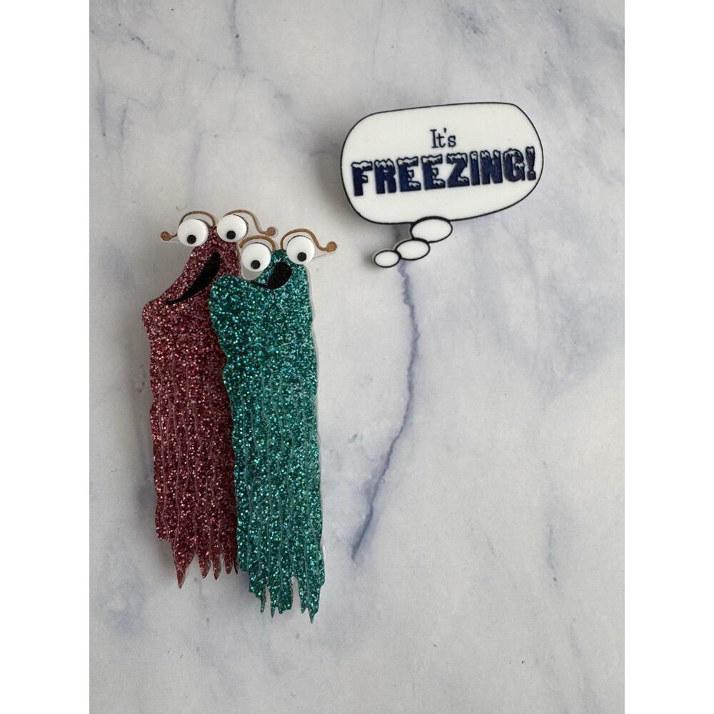 Sesame Street Yip Yips Acrylic Brooch Set Brooch The Subject